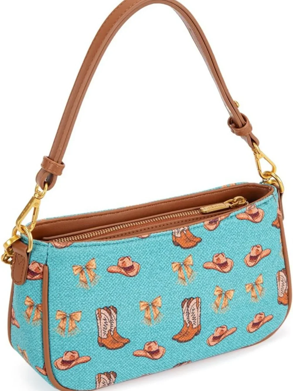 Stylish Y2K Western Hobo Bag | Chic Clutch Purse with Chain Strap | Trendy